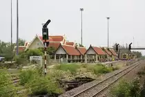 Bf. Chiang Rak, Blickrichtung Bangkok, am 26.März 2017.