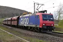 SBB CARGO 482 033-8 (91 85 4482 033-8 CH-SBBC) Am 27.04.2017 bei Kreiensen Richtung  Norden unterwegs. Netter Gruß von hier zurück an den Tf...
<p>
