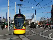 BLT Basel Stadler Be 6/10 Tango am 23.03.17 in Basel SBB Bhf