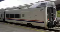 Der Schlusswagen des Talgo-Zuges Sarajevo - Doboj. Sarajevo, 26.4.17.