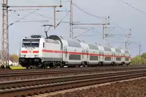 IC 2 mit 146 562-5 durchfährt Dedensen-Gümmer 19.4.2017