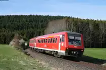 611 017-4 als IRE 3212 (Ulm Hbf-Neustadt(Schwarzw)) bei Unadingen 12.4.17