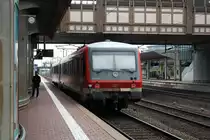 Nachschuss auf 628 250 der Kurhessenbahn (DB Regio) als RB 23123 (RB39) von Kassel Hbf nach Bad Wildungen, der im Bahnhof Kassel-Wilhelmshöhe abfährt. [1.5.2017 - 13:51 Uhr]