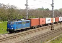 Am 12.05.2017 kam die 151 078-3 von der EGP aus Richtung Stendal und fuhr weiter in Richtung Wittenberge .
