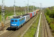 Am 12.05.2017 kam die 140 047-9 von METRANS (PRESS) aus Richtung Stendal und fuhr weiter in Richtung Salzwedel .