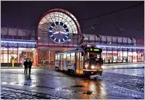 Tatra T3 am Altstädter Platz/Fügerova nach Liberec Viadukt. (07.04.2017)