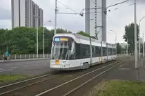 De Lijn Albatros 7319 aufgenommen 13.05.2017 am Haltestelle Station Antwerpen-Zuid