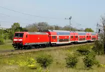 Am 11.05.2017 kam die 146 023 von der DB Regio aus Richtung Stendal und fuhr nach Uelzen .