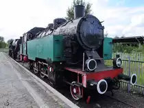 Die Dampflokomotive OKl27 im Eisenbahnmuseum Warschau (August 2011)