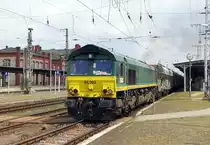 Am 13.05.2017 kam die 266 032-2 von der BRLL aus Richtung Magdeburg nach Stendal und fuhr weiter in Richtung Wittenberge .