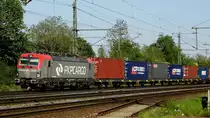 Am 18.05.2017 kam die EU46-505 (5370 017-3) von der PKP Cargo aus Richtung Magdeburg nach Niederndodeleben und fuhr weiter in Richtung Braunschweig . 