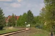 HP 0 Bahnhof Wesenberg, der Einladung auf ein Köstritzer sollte der Lokführer nicht folgen.15.05.2017 18:17 Uhr.