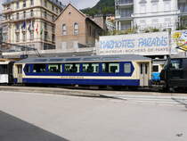 MOB -  Personenwagen 1 Kl. As 110 in Montreux am 09.05.2017