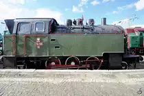 Die Dampflokomotive TKl100 im Eisenbahnmuseum Warschau (August 2011)