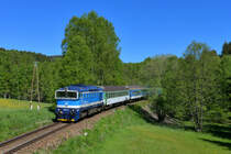 754 078 mit einem Os am 28.05.2017 bei Nova Pec. 