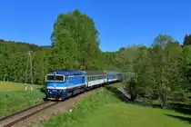 754 078 mit einem Os am 28.05.2017 bei Nova Pec. 