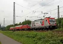 187 014 bei Unkel am 03.06.2017