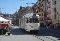 Zugnummer 40 an der Annasäule, am 25.07.2007