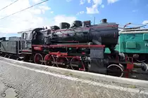 Die Dampflokomotive Tr6 (Preußische G8.2) im Eisenbahnmuseum Warschau (August 2011)