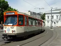 VGF Düwag Pt Wagen 148 am 28.05.17 in Frankfurt am Main