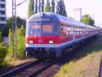 Die RB nach Hamburg-Altona verl�sst Elmshorn. 03.05.07