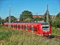 425 001-5 am 03.06.2017 als S1 nach Schönebeck- Bad Salzelmen kurz vor Stendal Stadtsee