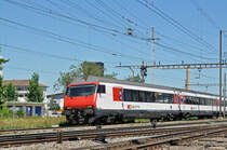 Bt 50 85 28-94 902-9 durchfährt den Bahnhof Pratteln. Die Aufnahme stammt vom 26.05.2017.