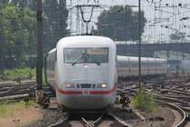 Einfahrt von ICE770 aus Stuttgart im Mannhein auf der Fahrt nach Hamburg. Aufnahmedatum:05.06.2017