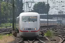 Einfahrt von ICE770 aus Stuttgart im Mannhein auf der Fahrt nach Hamburg. Aufnahmedatum:05.06.2017