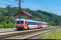 ÖBB 5047 016 durchfährt am 29. Mai 2017 zusammen mit einem Schwesterfahrzeug den Bahnhof Viehofen auf dem Weg von Krems nach St. Pölten.
