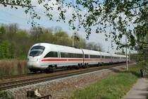 BR 411 Tz1112 als ICE1611 in Leipzig. (20.04.07)