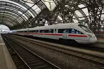 415 503-2  Altenbeken  wurde soeben als ICE1558 nach Wiesbaden Hauptbahnhof im Dresdener Hauptbahnhof bereitgestellt. (27.5.2017) 