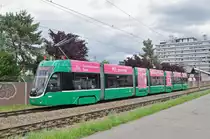 Be 6/8 Flexity 5008, auf der Linie 14, fährt Richtung Haltestelle Kästeli. Die Aufnahme stammt vom 07.06.2017.