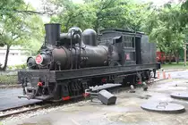 AFR SL25 (Class B 28-2 Shay, Lima, Bj.1914, Fab.Nr. 2787), betriebsfähig abgestellt in der Chaiyi Garage am 03.Juni 2017.