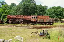 Am 10.06.17 war wieder Tag der offenen Tür bei der Loksammlung Bernd Falz in Falkenberg/Elster. Hier ist die 50 3652 zu sehen.