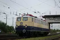 E10 1239 gestern (17.06.2017) bei der Lokparade im DB Museum 