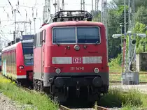 Am 18.06.2017 stand 111 141 im Bw Stendal abgestellt. 