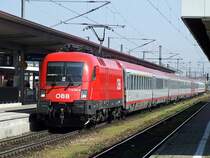 1116 092-6 am 14.04.07 in M�nchen Ost.