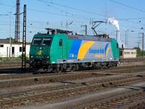 30.04.07 185 542-8 der R4C wartet in Gro�korbehta auf einen neuen Auftrag.