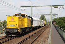 203 308 & 203 301 mit Spritzzug auf der Kölner Südbrücke am 23.06.2017