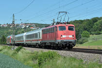 27.05.2017 Streckenabschnitt Uhingen 115 448-3