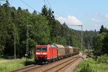 185 125-2 mit dem GM 46718 (Wolfurt-Moerdijk) bei Stockburg 12.6.17