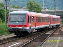 628 / 928 f�hrt als RB nach Eppingen aus dem Heidelberger HBF aus.