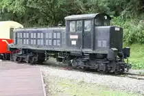 AFR DL 11403-3 (B'B', dh, Mitsubishi Heavy Industries Ltd., Bj.1955, Fab.Nr. 8634) am 05.Juni 2017 in der liebevoll gestalteten Pseudo-Station gegenüber der Chaoping Station. 