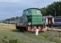 PCC Rail 401Da-478 am 12.06.2017 in der Abstellgruppe in Swinoujscie.