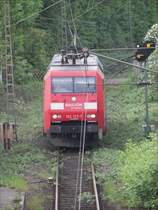 Den Abzw.Herne-Rottbruch durchf�hrt 152 127-7 am 25.04.2007.
