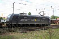 185 545 der MRCE, betrieben von RAIL 4 CHEM unterwegs in �sterreich, und zwar in Wels am 05. Mai 2007.