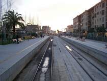 Bahnhof Manacor auf Mallorca von der Ostseite gesehen am 09.03.2007