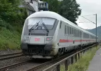 Nachschuss auf einen IC der talwärts gen Koblenz fährt am Sonntag den 2.7.2017


