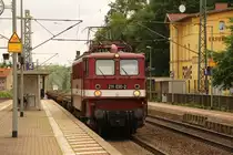 Am 14.07.2017 fuhr BR 109 030 (ex 211 030) durch Erfurt-Bischleben 